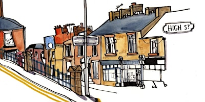 The Absolute Beginners' Guide to Urban Sketching in New Mills | Rock Mill Centre