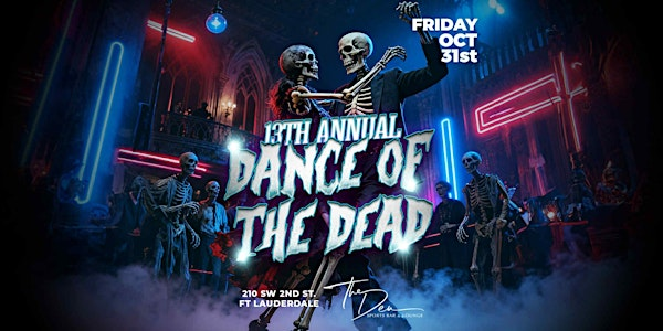 13th Annual DANCE OF THE DEAD | HALLOWEEN NIGHT 2025 | OCT. 31ST | The Den Sports Bar and Lounge
