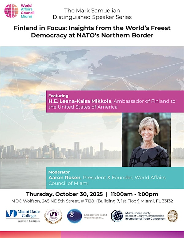 Finland in Focus: The World’s Freest Democracy at NATO's Northern Border | 245 NE 5th St #7128