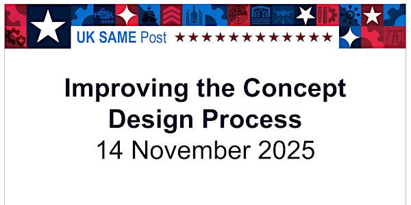SAME UK Post - Improving the Concept Design Process | Mott MacDonald