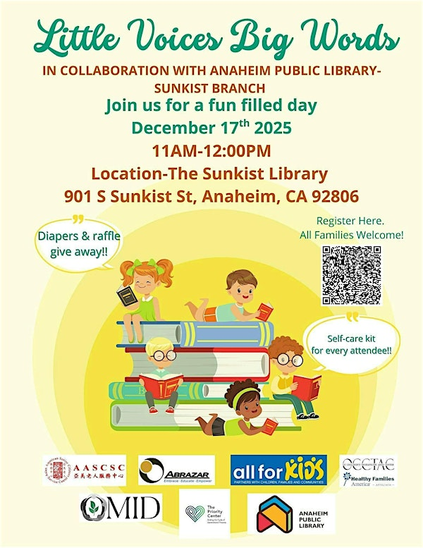 Little Voices, Big Words ! | 901 S Sunkist St