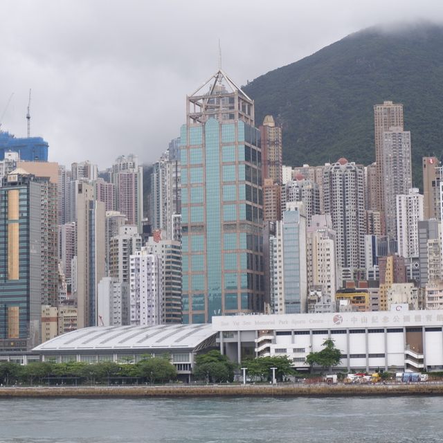 維港遊撞上多雲天，失望！  