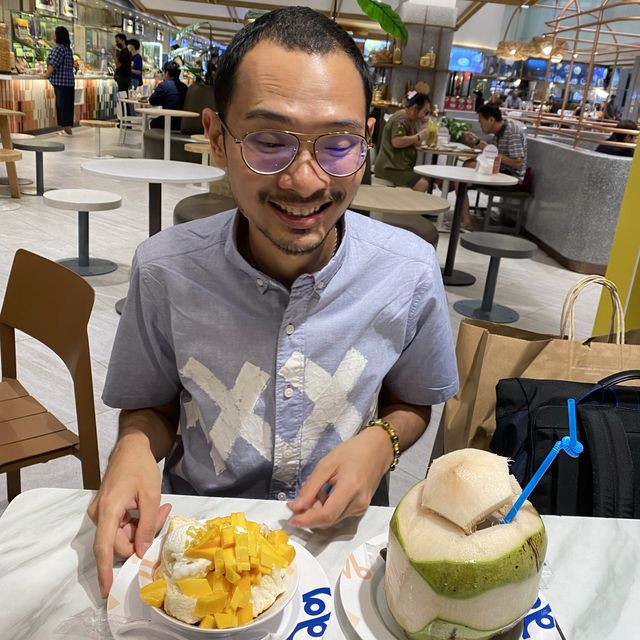Famous food court Central World Bangkok