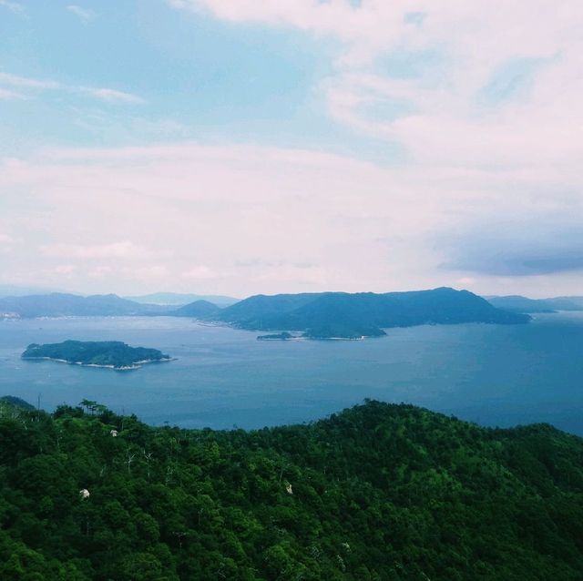 【宮島】宮島🚡「獅子岩」からの絶景～瀬戸内海🚢～