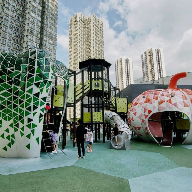 葵芳新都會廣場樓上既空中歷奇公園