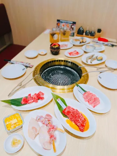 일본산 흑와규 소고기 BBQ 무제한 리필 🥩