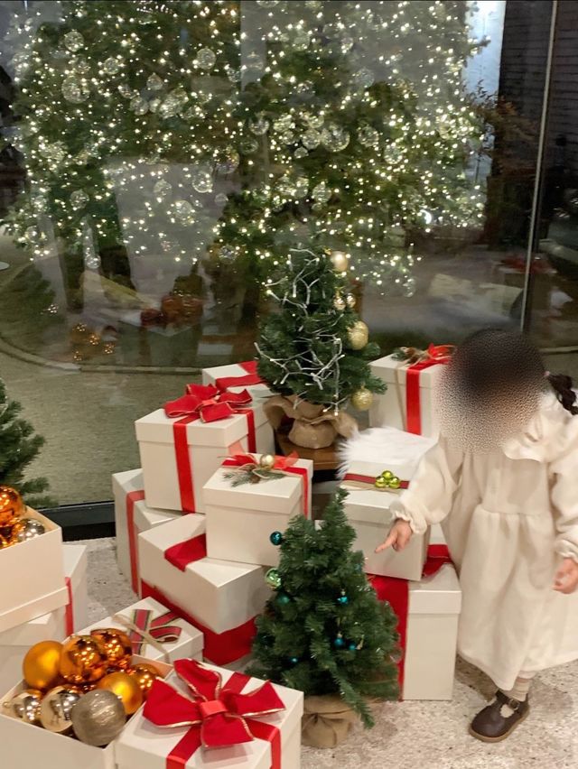 韓国/京畿道　大きなクリスマスツリーが素敵なカフェベーカリー🎄✨