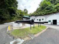 War museum at Fort Siloso on Sentosa Island