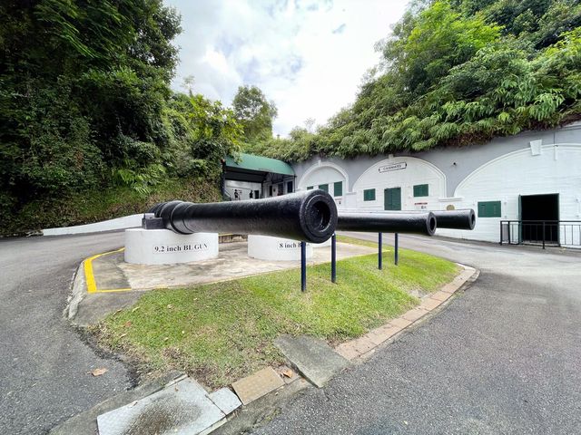 War museum at Fort Siloso on Sentosa Island