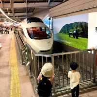 湯本駅の箱根カフェ スイーツショップで子鉄とゆっくり