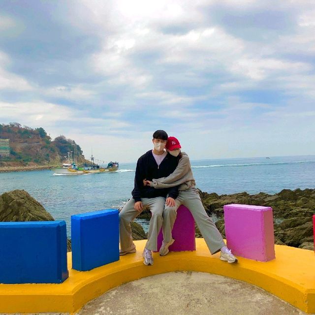 거제여행, 장승포 무지개 해안도로 산책로 🌈 
