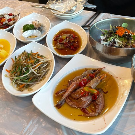 동해여행 가성비 회맛집 진모래횟집 2인 6만원 게장/새우장-막회코스  
