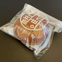 진한 전통 팥으로 만든 제주 한담팥빵👨‍🍳
