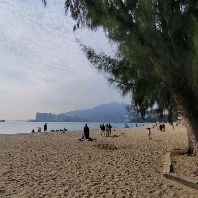 浪漫的屯門黃金海岸 