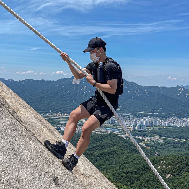 기차바위를 경험할 수 있는, 수락산 주봉⛰