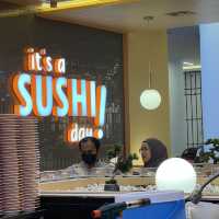 Affordable Sushi($1.10+)satisfy sushi craving