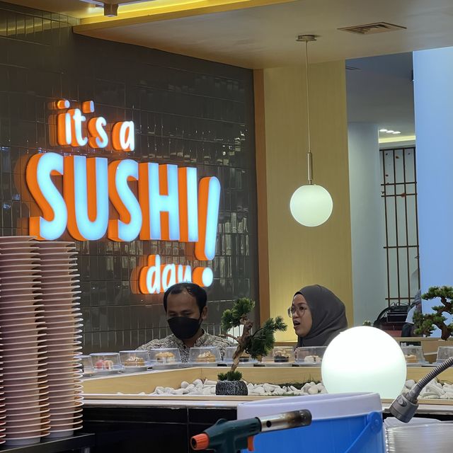 Affordable Sushi($1.10+)satisfy sushi craving