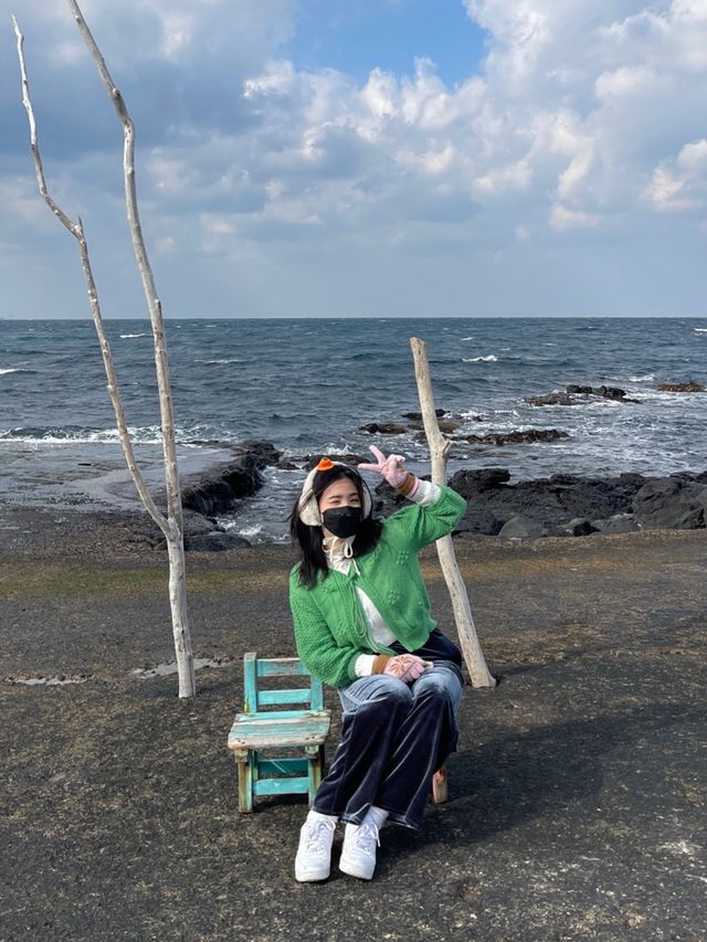 포토존도 있는 우도 원탑 핫플 💙 하하호호 버거