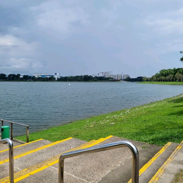 Just Chilling At Bedok Reservoir Park