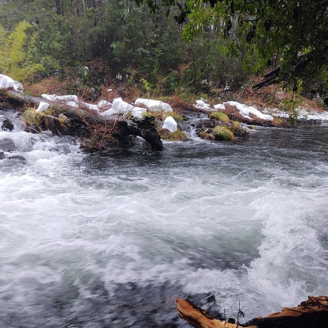 Cold, but beautiful and rainy July in Chile. 