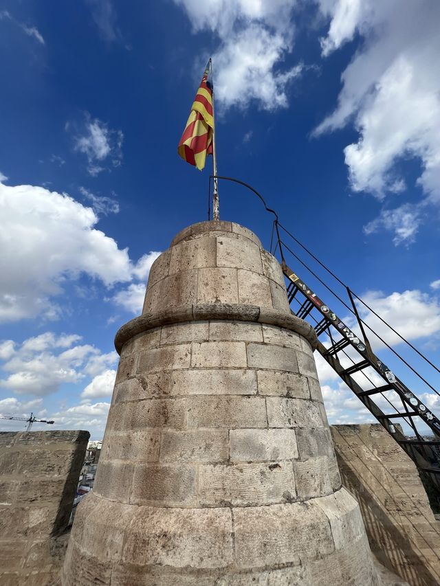 The gates to Valencia’s old city 