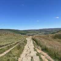 曼徹斯特出發peak district Mam Tor行山 簡易路線小朋友都行到