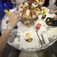best seafood ever at Atlantis 