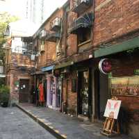 田子坊。老上海生活。創意搖籃