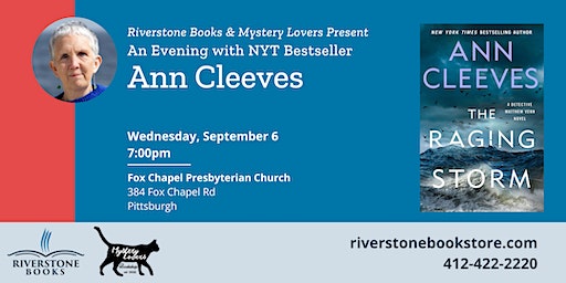 An Evening with Bestselling Mystery Author Ann Cleeves | Fox Chapel Presbyterian Church