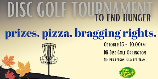 Disc Golf Tournament to End Hunger (Orrington) | DR Disc Golf
