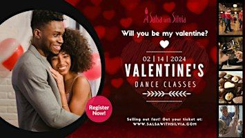 VALENTINE'S DAY ROMANTIC SALSA CLASS FOR COUPLES | The Salsa With Silvia Dance Studio