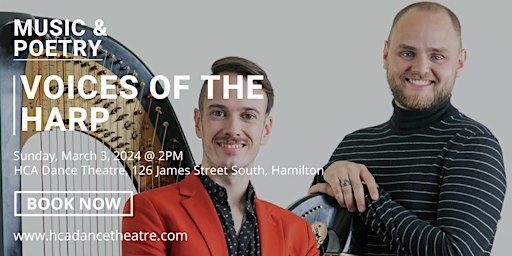 Live Music & Poetry by Voices of the Harp | Hamilton Conservatory for the Arts