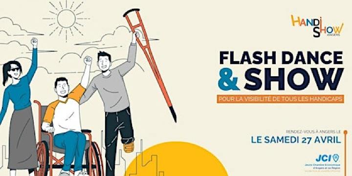 HandiShow Angers : FLASH DANCE pour la visibilité de tous les Handicaps | Place du Ralliement