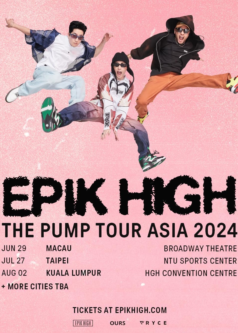 EPIK HIGH演唱會2024吉隆坡站 | HGH Convention Centre 王岳海大礼堂