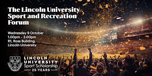 The Lincoln University Sport and Recreation Forum | Lincoln University