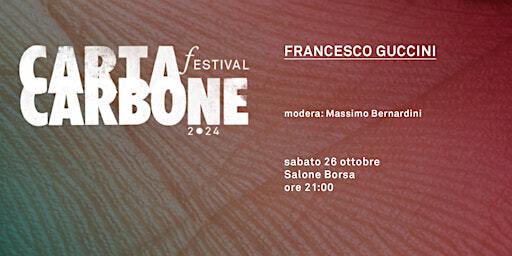 An evening with... Francesco Guccini | Salone Borsa