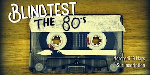 Blindtest - années 80's | Les Castors - Bar à Jeux