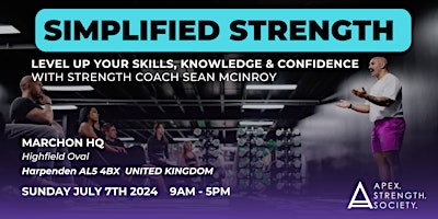 SIMPLIFIED STRENGTH - London | MARCHON Harpenden