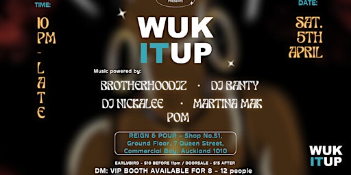 WUK IT UP - MOVE TO THE MUSIC | Reign & Pour