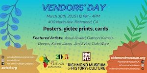 Vendors' Day: Art of the African Diaspora Exhibit | Richmond Museum of History & Culture