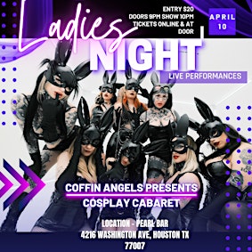 Ladies Cosplay Burlesque night! | Pearl Bar