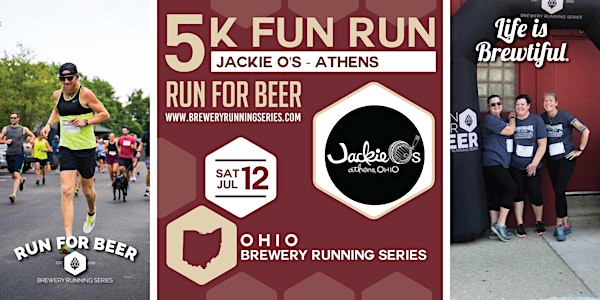 5K Beer Run x Jackie O's (Athens, OH)| 2025 Ohio Brewery Running Series | Jackie O's Taproom & Production Brewery