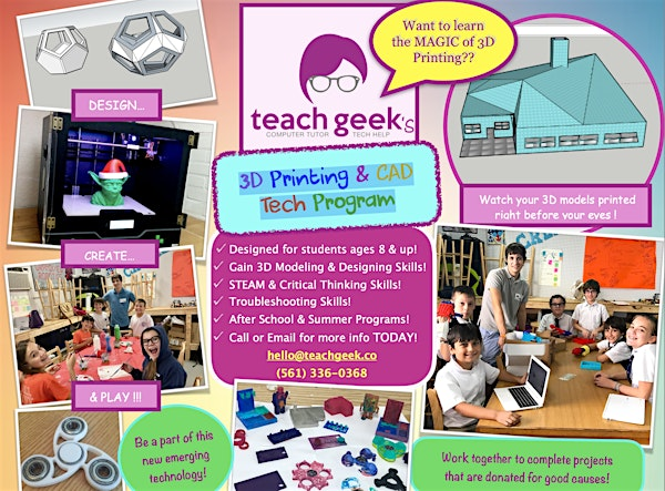 3D Printing & CAD Tech Summer Camp | celebrateME!