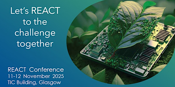 REACT Conference | University of Strathclyde,The Technology and Innovation Centre