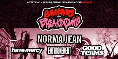 NORMA JEAN - DROP DEAD, GORGEOUS -Ballads & Breakdowns-Fest 2026 | 1327 Guadalupe St
