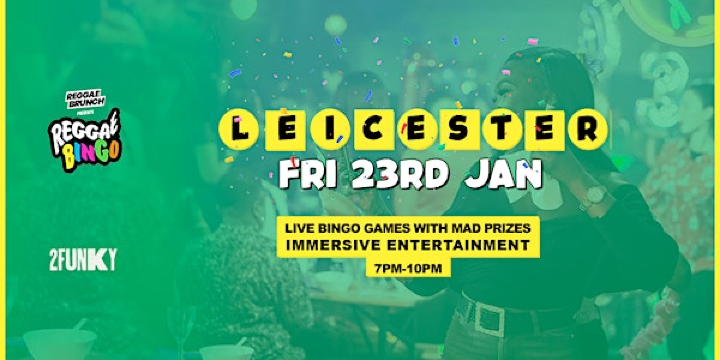 Reggae Bingo - Leicester - Fri 23th Jan | 2Funky Music Cafe