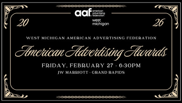2026 AAF West Michigan American Advertising Awards | JW Marriott Grand Rapids