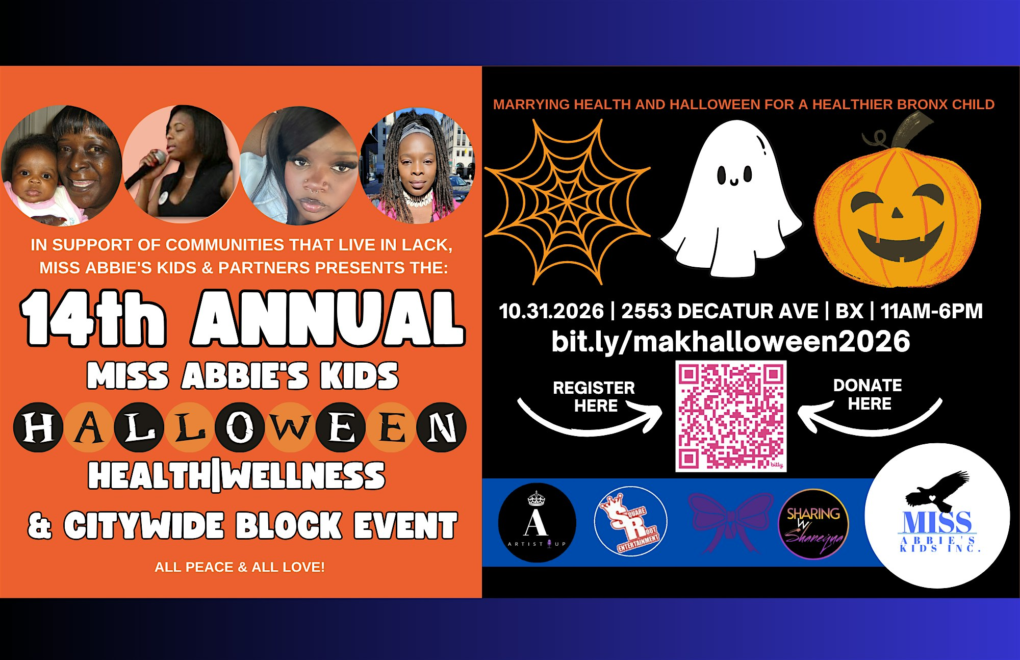 14th Annual Miss Abbie's Halloween Health/Wellness  & Citywide Block Event | 2553 Decatur Ave