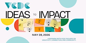 Ideas to Impact: Shaping & Sustaining Place with VCDC | Studio Two Three