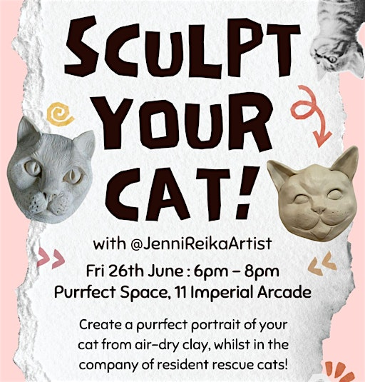 Clay Workshop - Sculpt Your Cat! | Purrfect Space